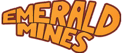 Emerald Mines logo for Amiga CD32